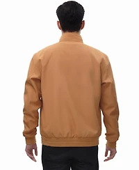 Rokka&Rolla Men's Classic Full Zip Bomber Jacket