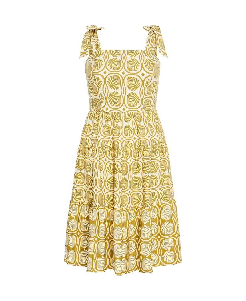 City Chic Plus Leila Seashell Dress