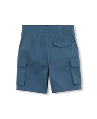 Lands' End Boys Stretch Canvas Cargo Shorts