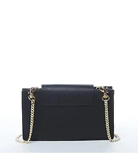 Susu Mini Crossbody Bag Small Leather Snakeskin Black Purse Wristlet Women's Handbag
