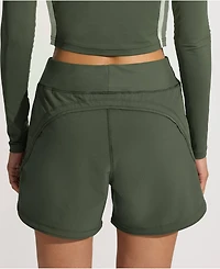 Lands' End Women's SunShade Upf 50 5" Board Shorts with Panty