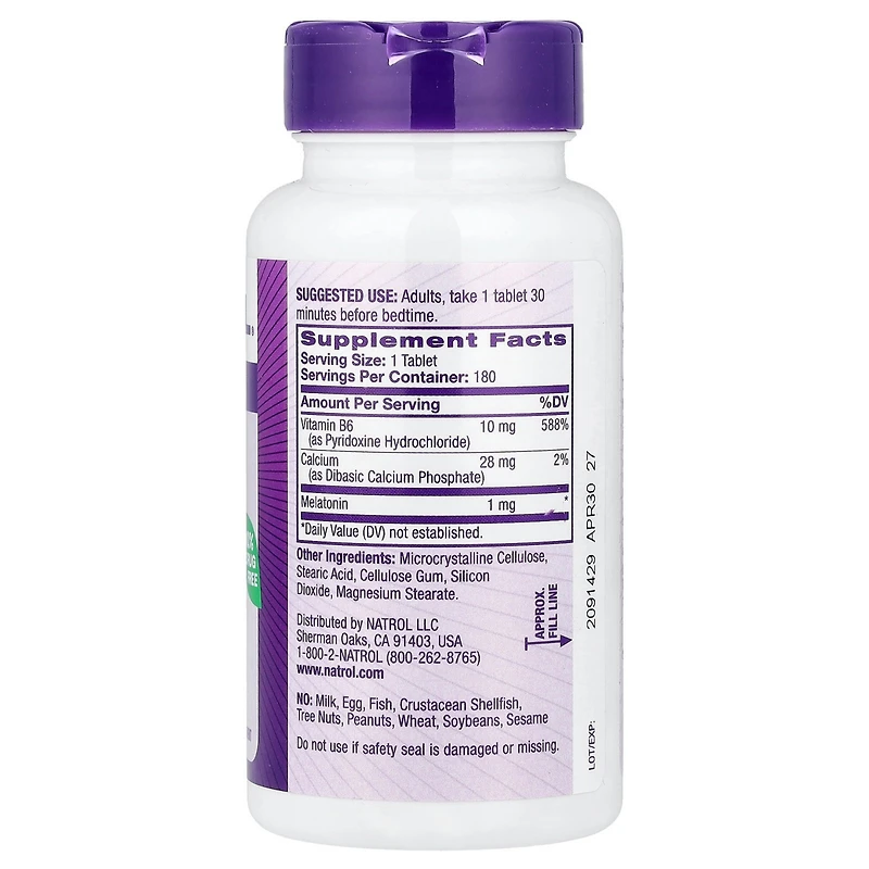 Natrol Melatonin 1 mg
