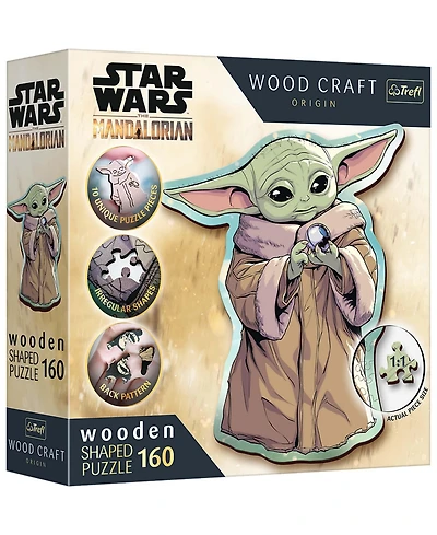 Trefl Wood Craft Puzzles Trefl Wood Craft 160 Piece Wooden Puzzle - Star Wars - Grogu