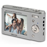 Minolta Minolta MND20 44 Mp 2.7K Ultra Hd Digital Camera (Silver)
