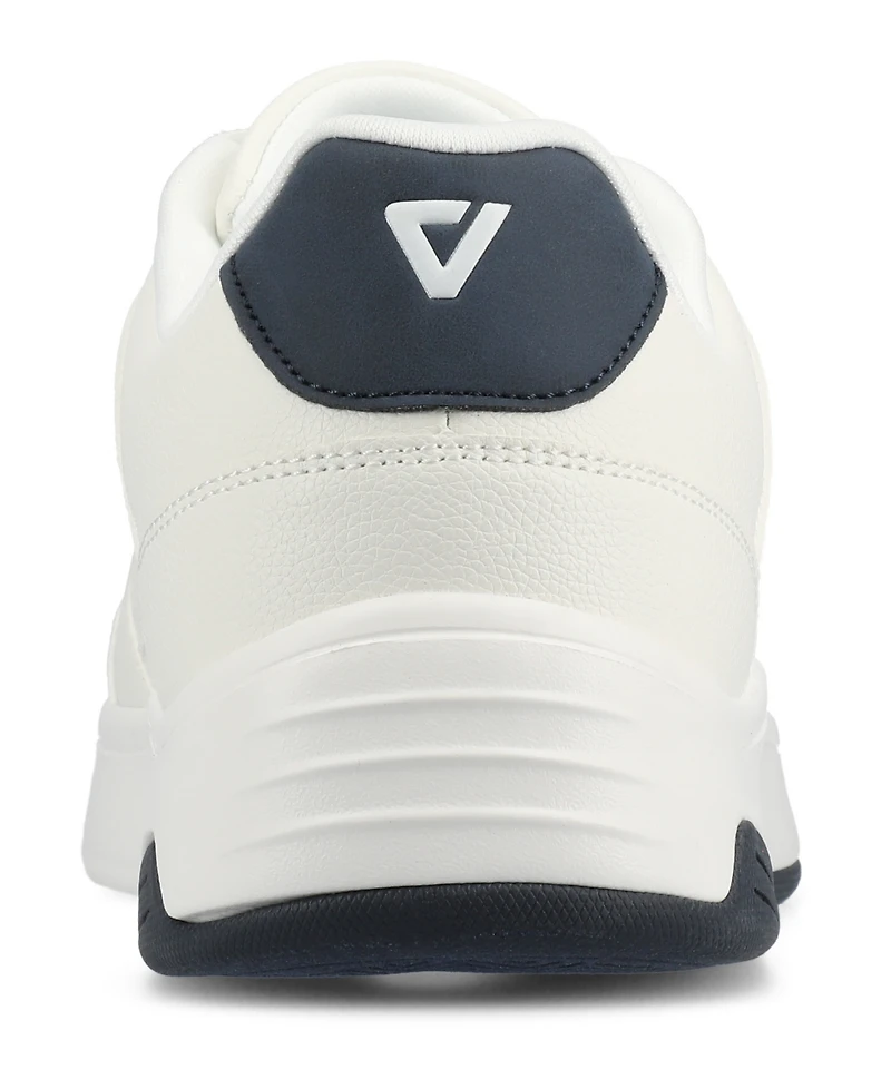 Vance Co. Men's Swift Comfort Perforated Low Top Flexible Sneaker