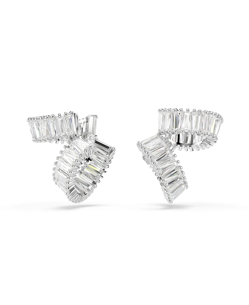 Swarovski Ariana Grande x Swarovski Crystal Baguette Cut Cuff Earrings