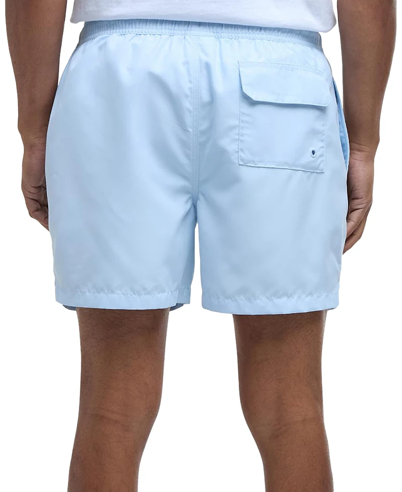 Barbour Men's Staple Logo 5" Swim Trunks