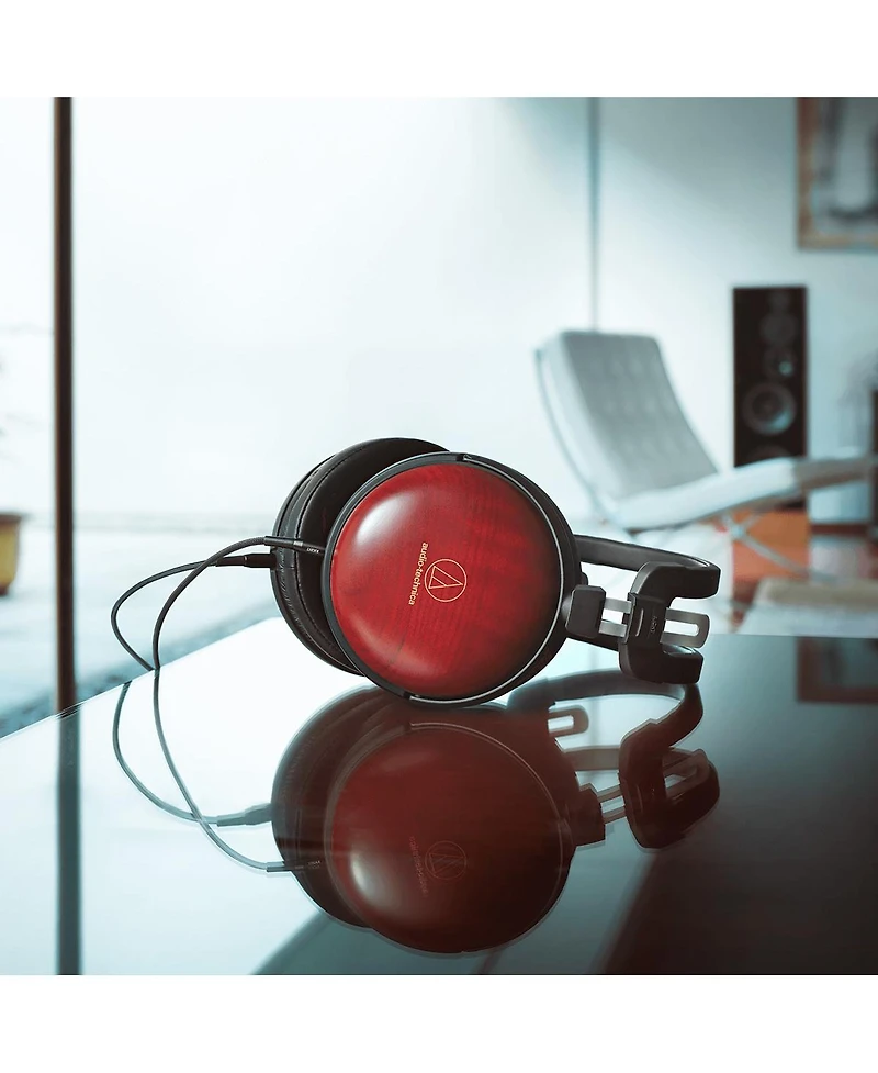 Audio-Technica Ath-awas Over-Ear Headphones with Asada Zakura (Japanese Cherry)
