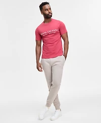 Aix Armani Exchange Men's Text Logo T-Shirt