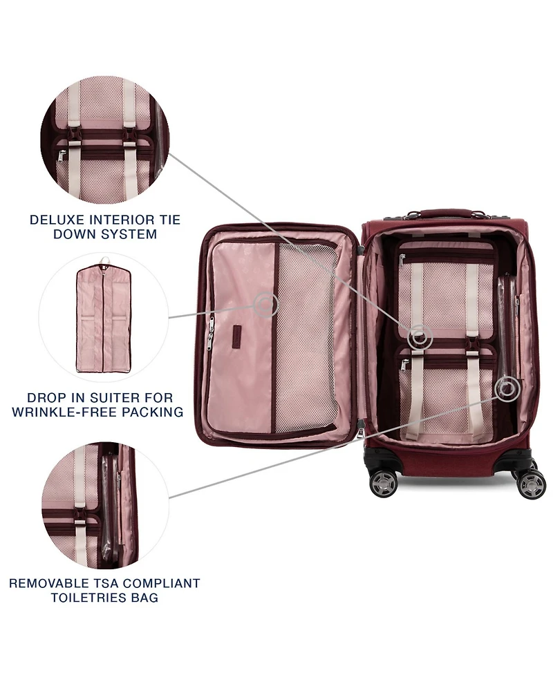 Travelpro Platinum Elite 21" Softside Carry-On Spinner