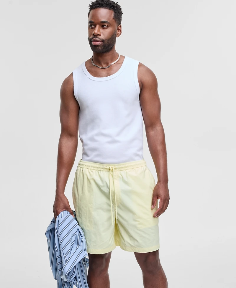 Mode of One Men's Solid Ripstop Shorts