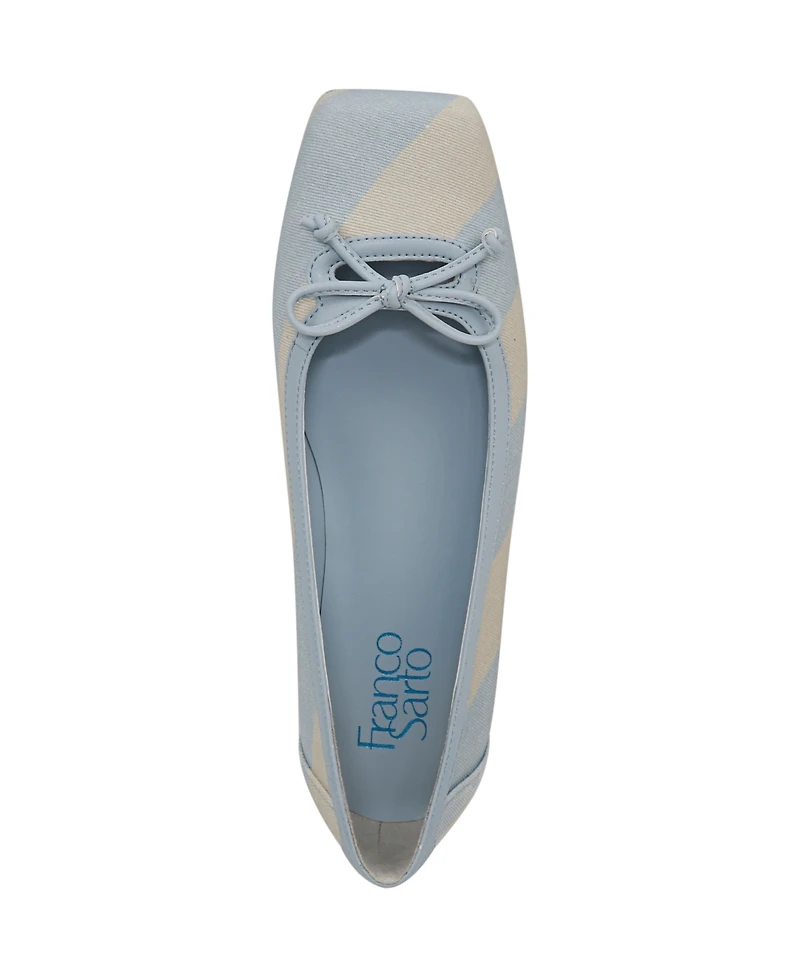 Franco Sarto Women's Imara Square Toe Ballerina Flats