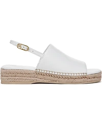 Franco Sarto Women's Rune Open Round Toe Slingback Espadrille Sandals