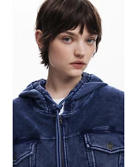 Desigual Women's Denim print sweatshirt