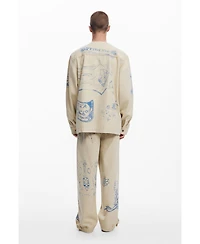 Desigual Men's Ethnic print jacket