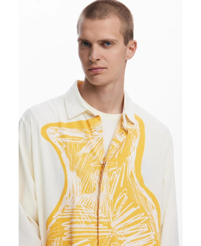 Desigual Men's Front vase shirt