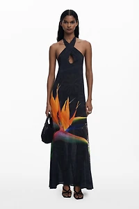 Desigual Women's Printed long dress