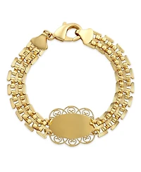 Bling Jewelry Jewelry Set Virgin Mary Lady of Guadalupe Necklace Bracelet Earrings Gold Plated