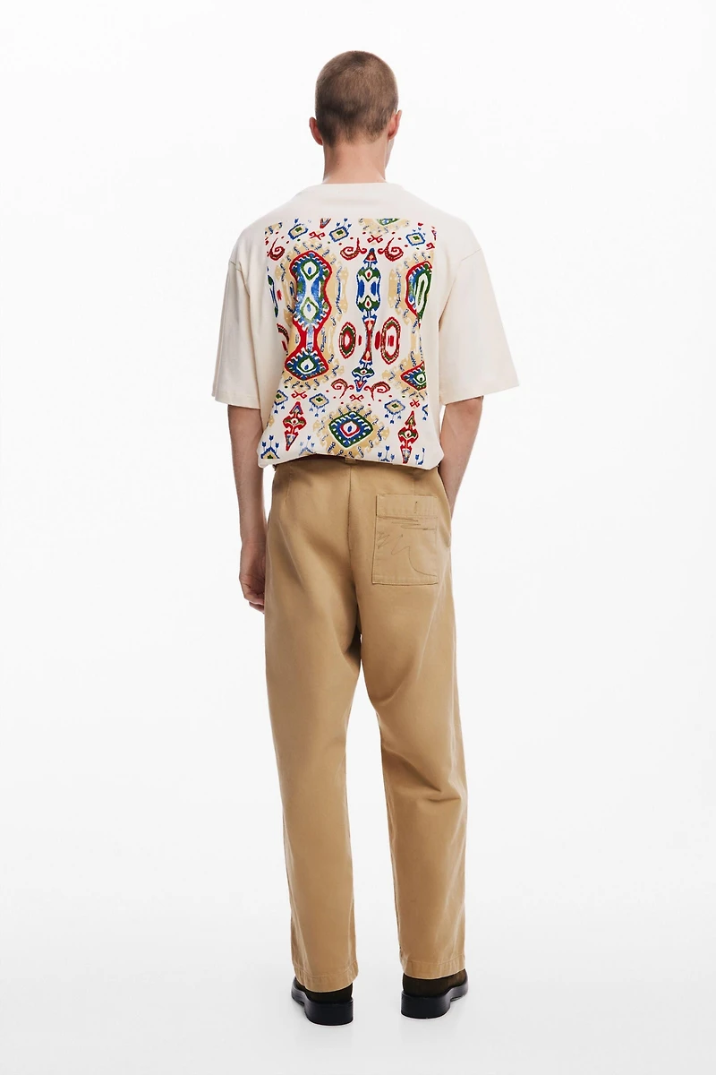 Desigual Men's Ethnic short-sleeve T-shirt