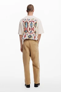 Desigual Men's Ethnic short-sleeve T-shirt