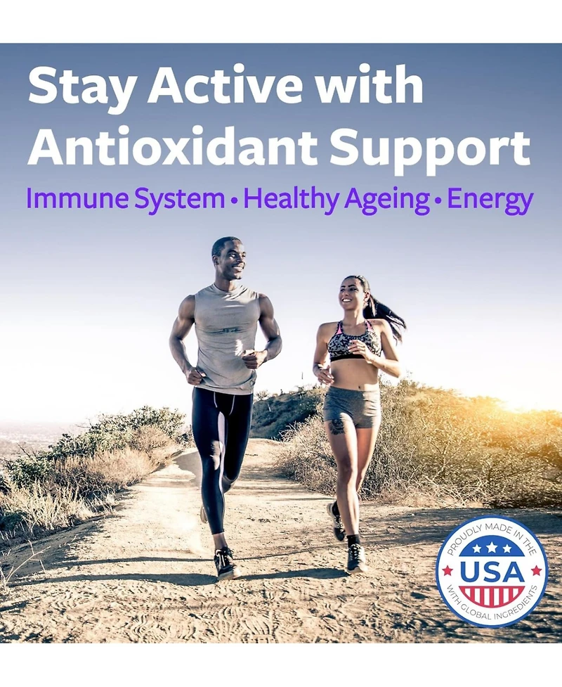 Super Antioxidants Supplement | Acai Berry, Goji, Pomegranate & Trans Resveratrol | Herbal & Fruit Formula for Overall Health, Health's Harmony | 180c