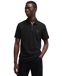 Boss by Hugo Boss Men's Stretch-Cotton Pique Slim-Fit Polo Shirt