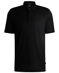 Boss by Hugo Men's Mercerized-Cotton Regular-Fit Polo Shirt