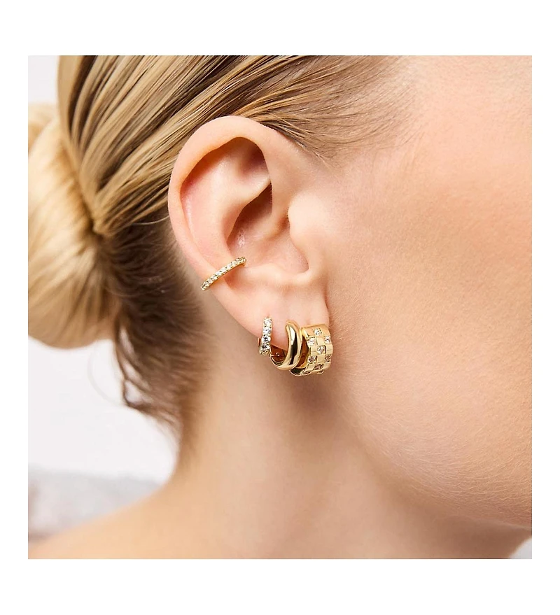 Ana Luisa - Bold Huggie Hoops Giulia