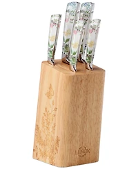 Lenox Butterfly Meadow Herb 6-Piece Cutlery & Block Set