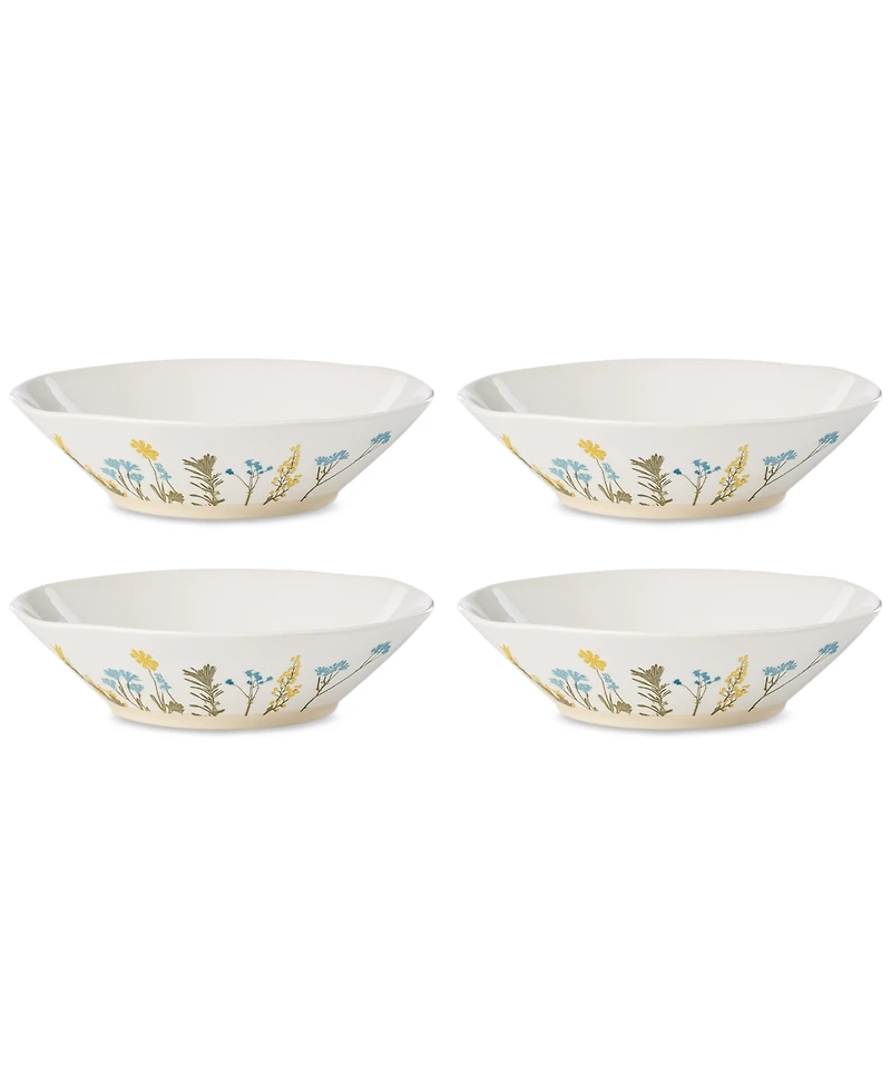 Lenox Wildflowers Pasta Bowls, Set of 4