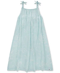 Hurley Big Girls Floral-Print Spaghetti-Strap Swing Dress
