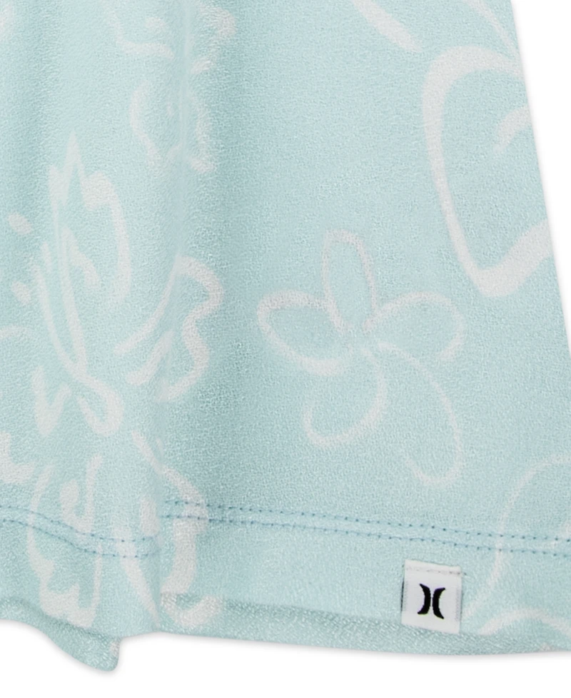 Hurley Big Girls Floral-Print Spaghetti-Strap Swing Dress