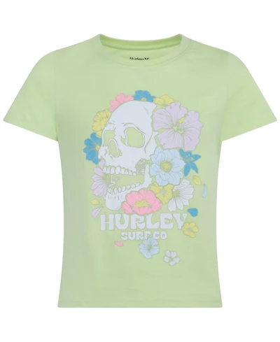 Hurley Big Girls Become The Flowers Graphic T-Shirt