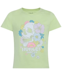 Hurley Big Girls Become The Flowers Graphic T-Shirt