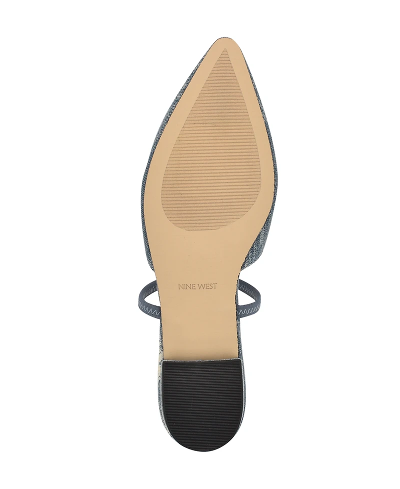 Nine West Women's Gorga Slip-On Mule Flats