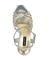 Nine West Women's Waser Strappy Platform Stiletto Sandals