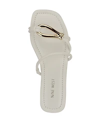 Nine West Women's Tigra Strappy Flat Sandals