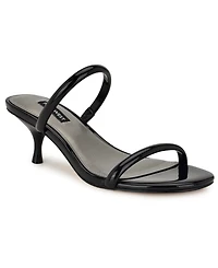 Nine West Women's Berri Double Strap Kitten Heel Sandals