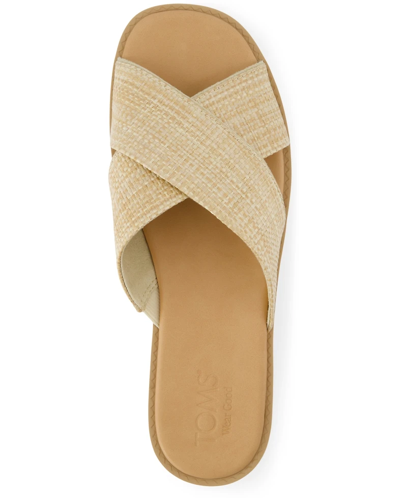 Toms Women's Mae Crossover Open Toe Sandals