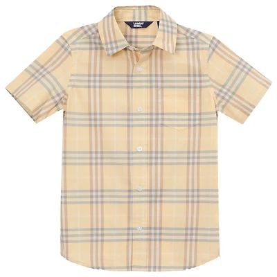Lands' End Girls Short Sleeve Poplin Camp Shirt
