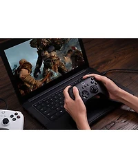 8BitDo Usb Ultimate Wired Controller for Switch, Windows, Android, Steam Deck, Raspberry Pi - Black