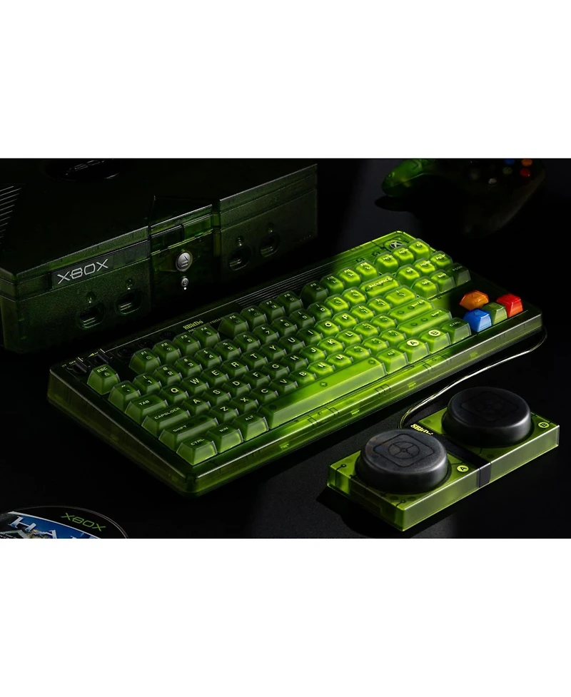 8BitDo Retro 87 Mechanical Rgb Backlit Wireless Gaming Keyboard for Windows and Android - Xbox Edition - Officially Licensed