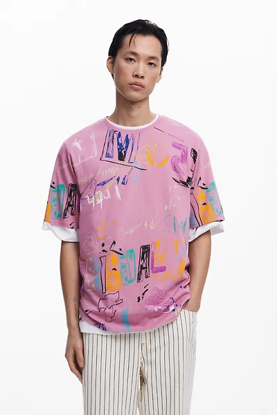 Desigual Men's Brushstroke T-shirt