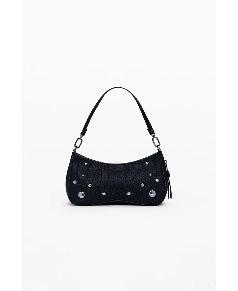 Desigual Women's Small embroidered faux leather bag