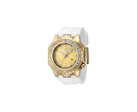 Technomarine's Men's Tm-224009 Manta Sea Quartz 3 Hand Gold Dial Watch