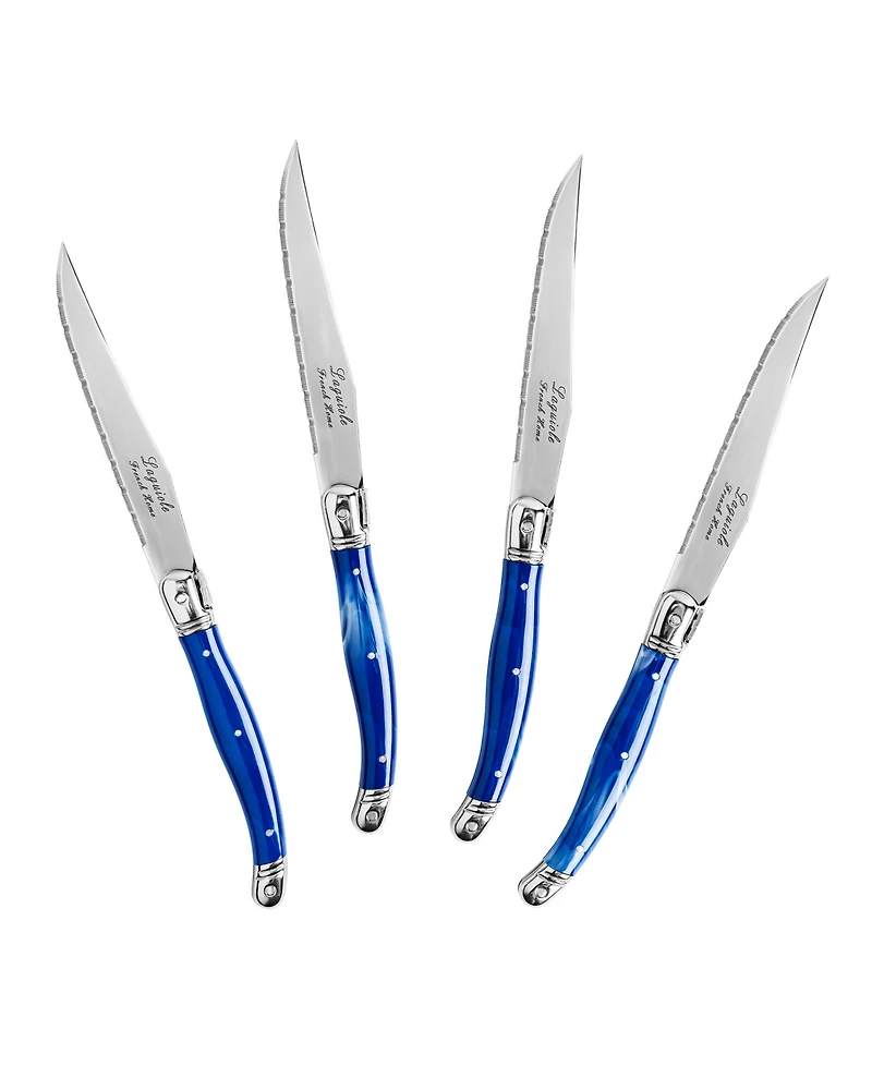 French Home Laguiole Steak Knives, Set of 4
