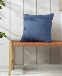 Nautica Wave Texture Square Pillow, 20" X