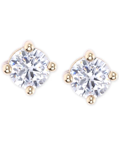 lonna & lilly Gold-Toned Crystal Stud Earrings