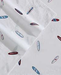 Nautica Printed 200-Thread Count Cotton Percale 3-Pc. Sheet Set, Twin Xl
