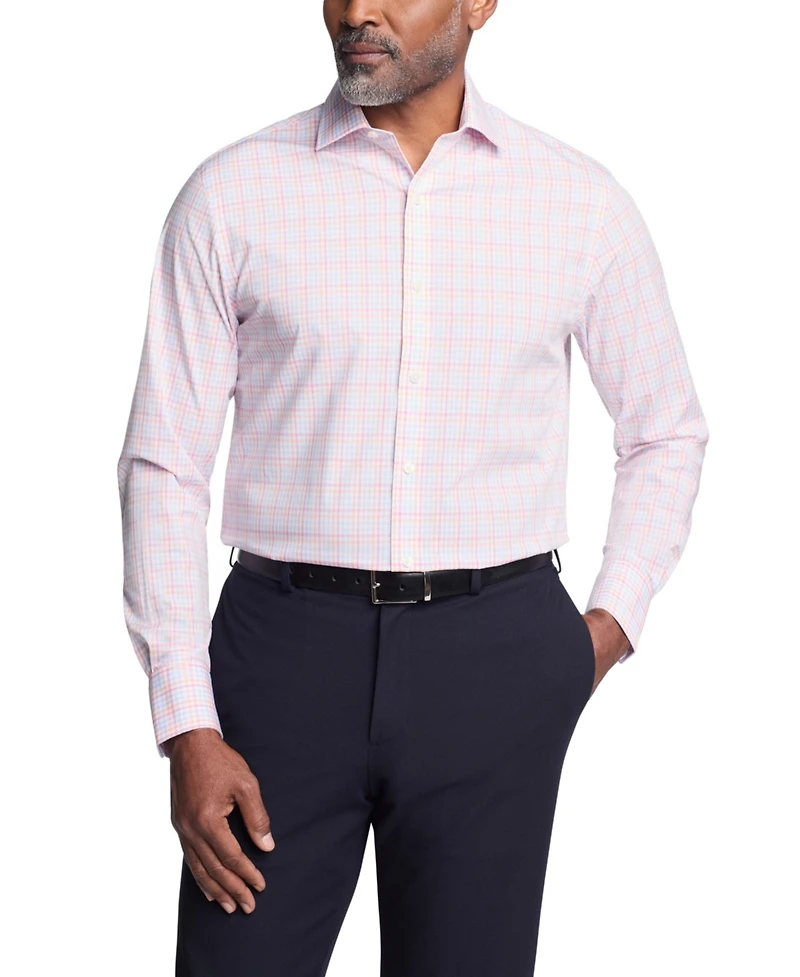 Tommy Hilfiger Men's Flex Regular Fit Twill Dress Shirt